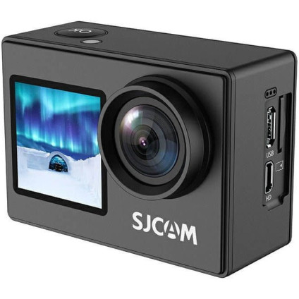 Экшен-камера SJCAM SJ4000 Dual Screen (черный)