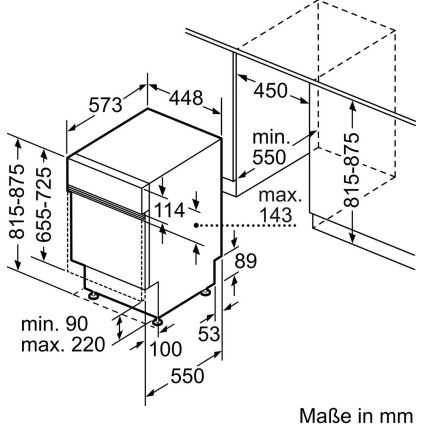 Встраиваемая посудомоечная машина Siemens iQ300 SR53ES25KE