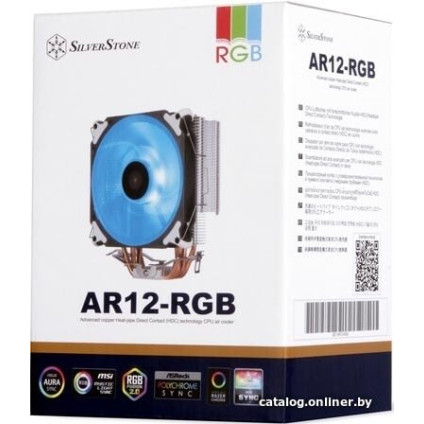 Кулер для процессора SilverStone AR12 RGB
