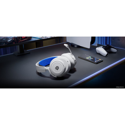 Наушники SteelSeries Arctis Nova 7P Wireless (белый)