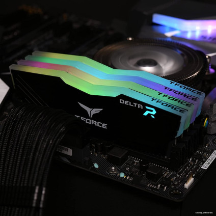 Оперативная память Team T-Force Delta RGB 2x8GB DDR4 PC4-28800 TF3D416G3600HC18JDC01
