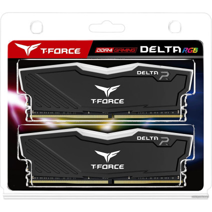 Оперативная память Team T-Force Delta RGB 2x8GB DDR4 PC4-28800 TF3D416G3600HC18JDC01