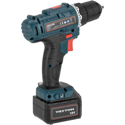 Дрель-шуруповерт Tryton TFV18 (с 1-им АКБ, кейс)