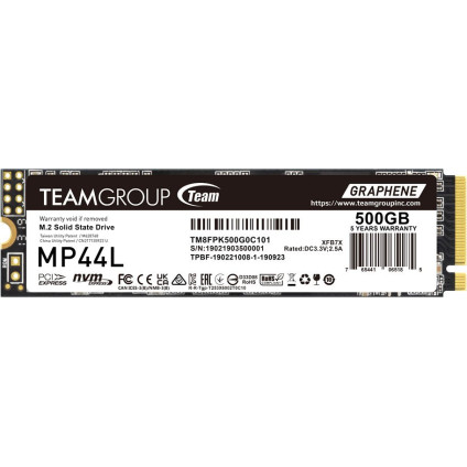 SSD Team MP44L 500GB TM8FPK500G0C101