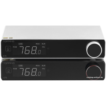 Цифро-аналоговый преобразователь Topping E70 (черный)