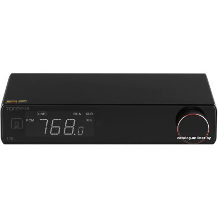 Цифро-аналоговый преобразователь Topping E70 (черный)