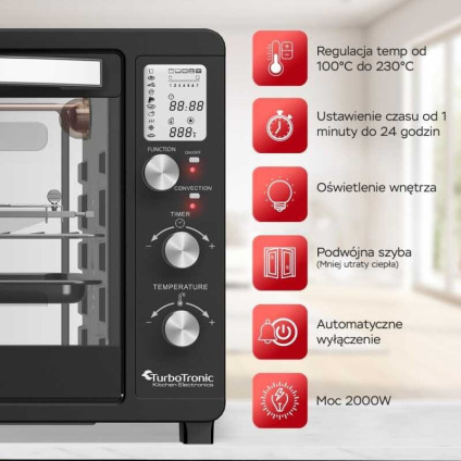 Мини-печь TurboTronic TT-DEV45