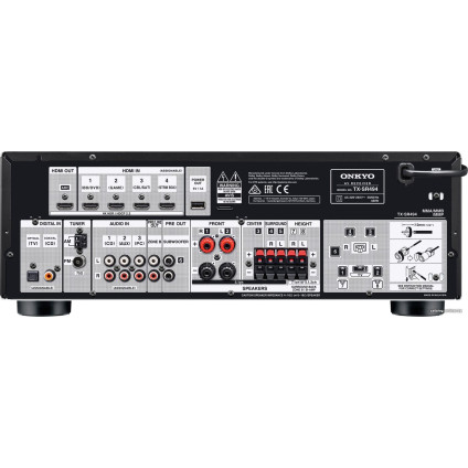 AV ресивер Onkyo TX-SR494 (черный)