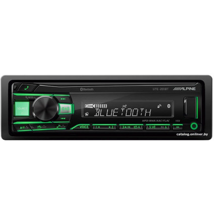 USB-магнитола Alpine UTE-201BT