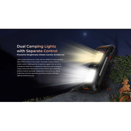 Телефон Oukitel WP58 Pro 8GB/512GB (черный)