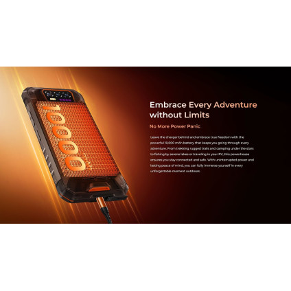 Телефон Oukitel WP58 Pro 8GB/512GB (черный)