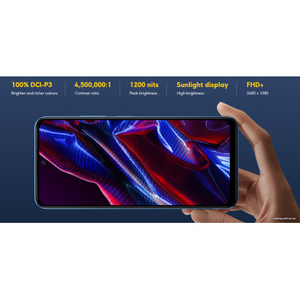 Телефон POCO X5 5G 6GB/128GB международная версия (синий)