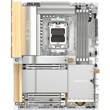 Материнская плата Gigabyte X870E Aero X3D Wood